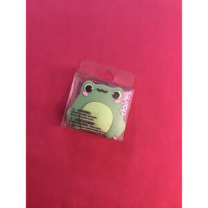 Women's Claire's Green Pink Frog Phone Case NEW